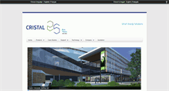 Desktop Screenshot of cristalcontrols.com